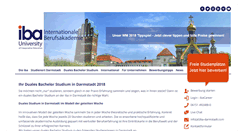 Desktop Screenshot of iba-darmstadt.com